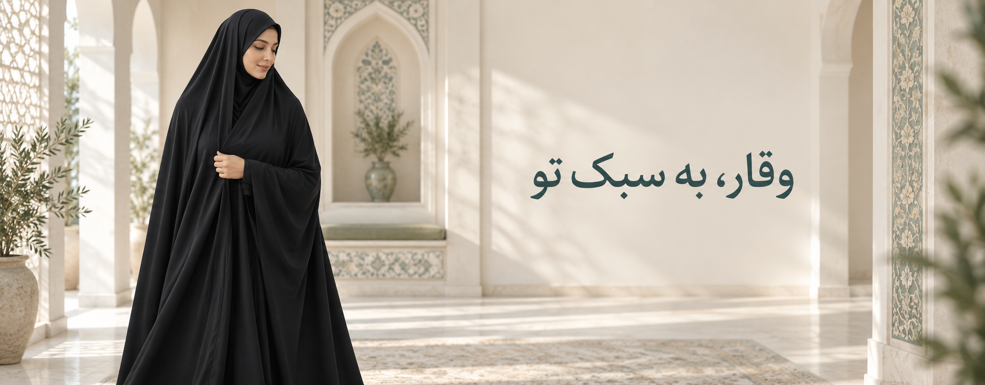چادر زنانه؛ وقار، به سبک تو