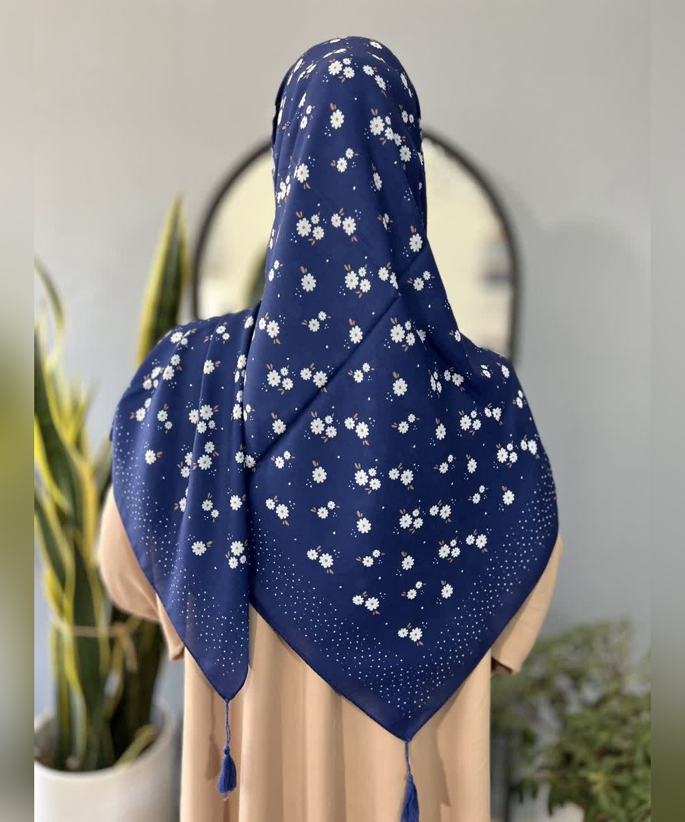 روسری نخی گلریز قواره ۱۴۰