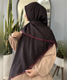 روسری نخی خالریز قواره ۱۴۰