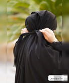 چادر عربی آرامش با عبا و خمار جنس ندا سوئیسی