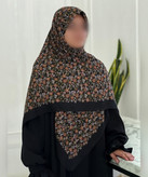 روسری کرپنخ گلدار قواره ۱۴۰