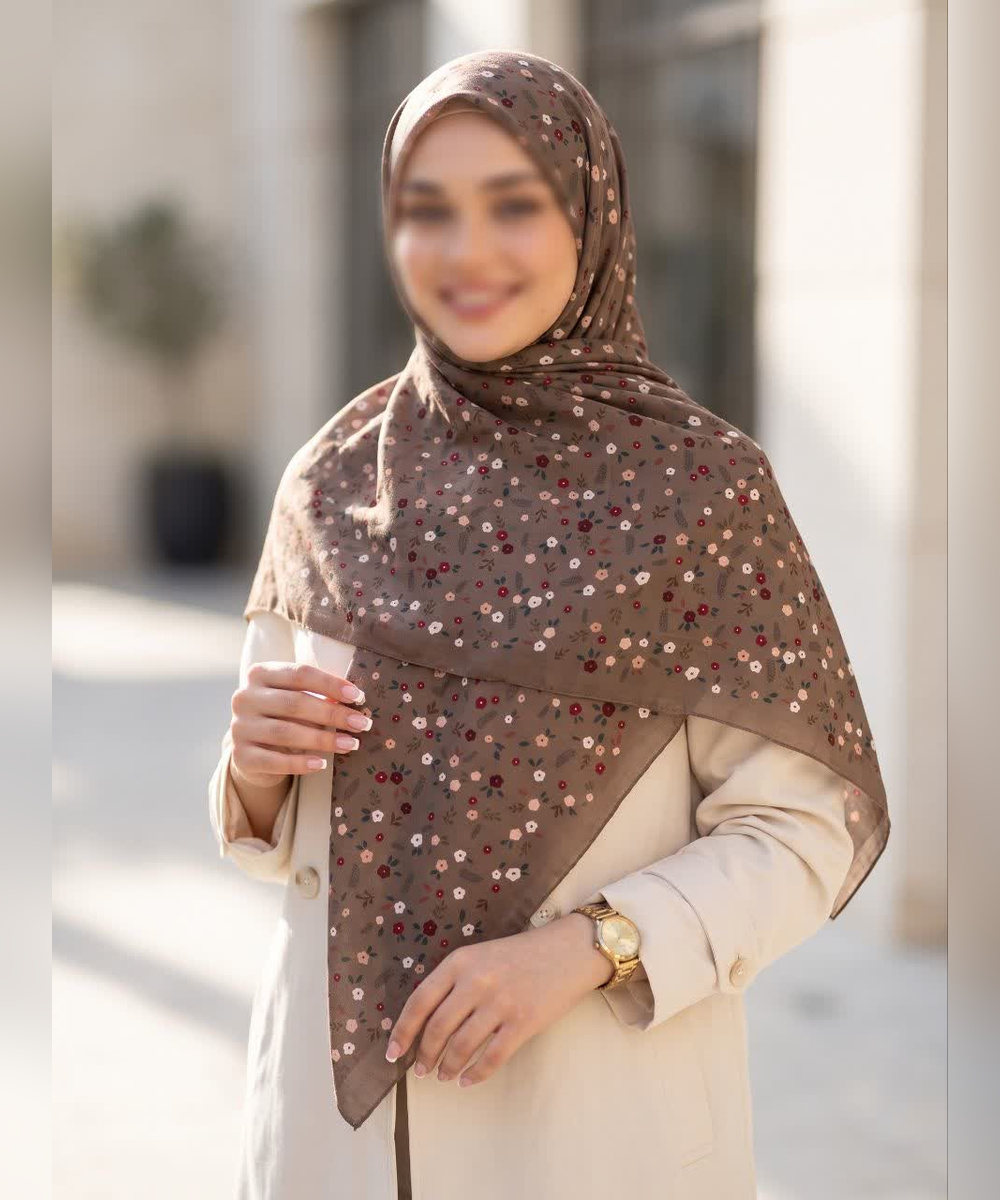 روسری نخی گلریز قواره ۱۴۰