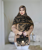 ست کیف و روسری طرح الیزابت – کیف بزرگ