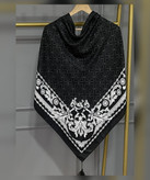 روسری نخ اسپان طرح روشا قواره ۱۳۰