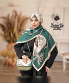 ست کیف و روسری طرح روبان – کیف پاسپورتی
