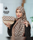 ست کیف و روسری طرح گوچی ساده – کیف پاسپورتی