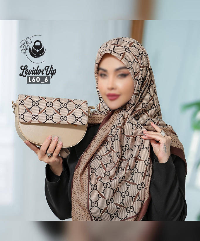 ست کیف و روسری طرح گوچی ساده – کیف پاسپورتی