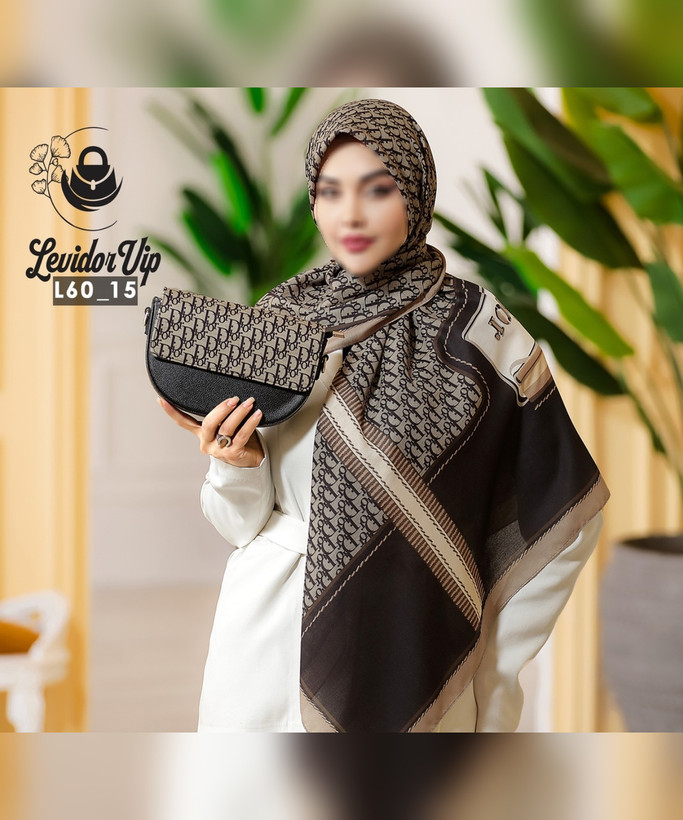 ست کیف و روسری طرح دیور – کیف پاسپورتی