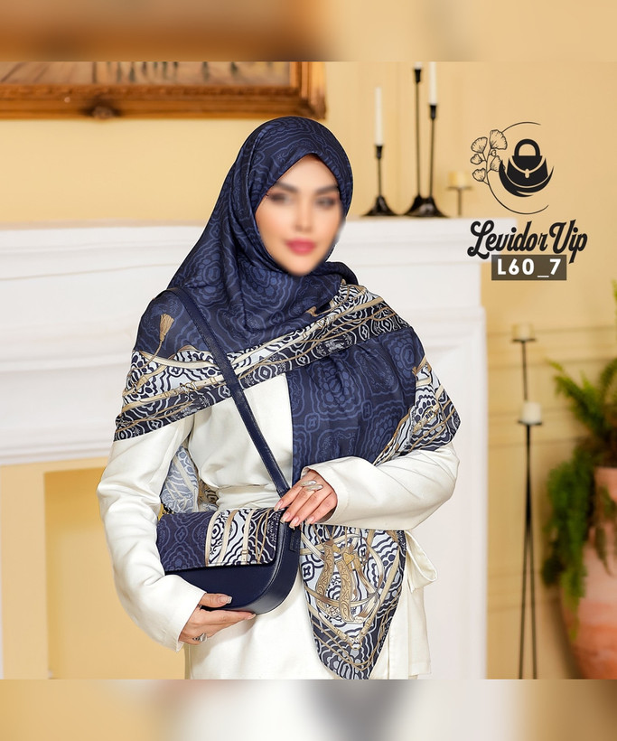 ست کیف و روسری طرح سوارکار – کیف پاسپورتی