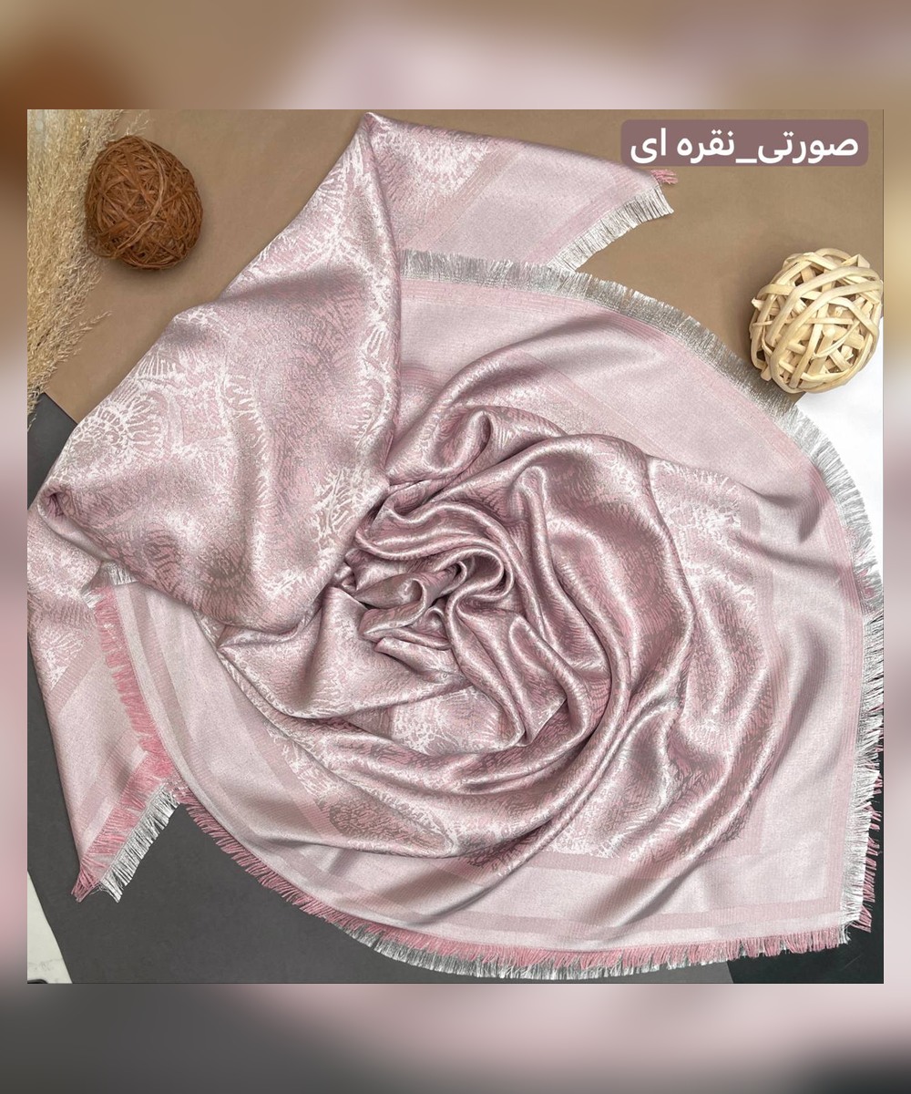 روسری نخ ابریشم ژاکارد آفتابگردان قواره 140