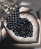 روسری سیااسکارف ال وی LV قواره 130