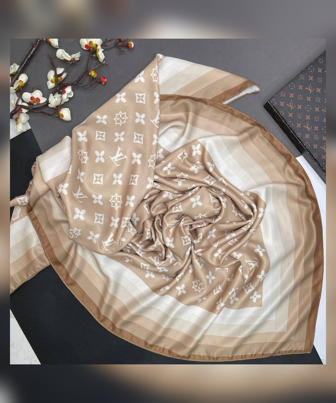 روسری سیااسکارف ال وی LV قواره 130