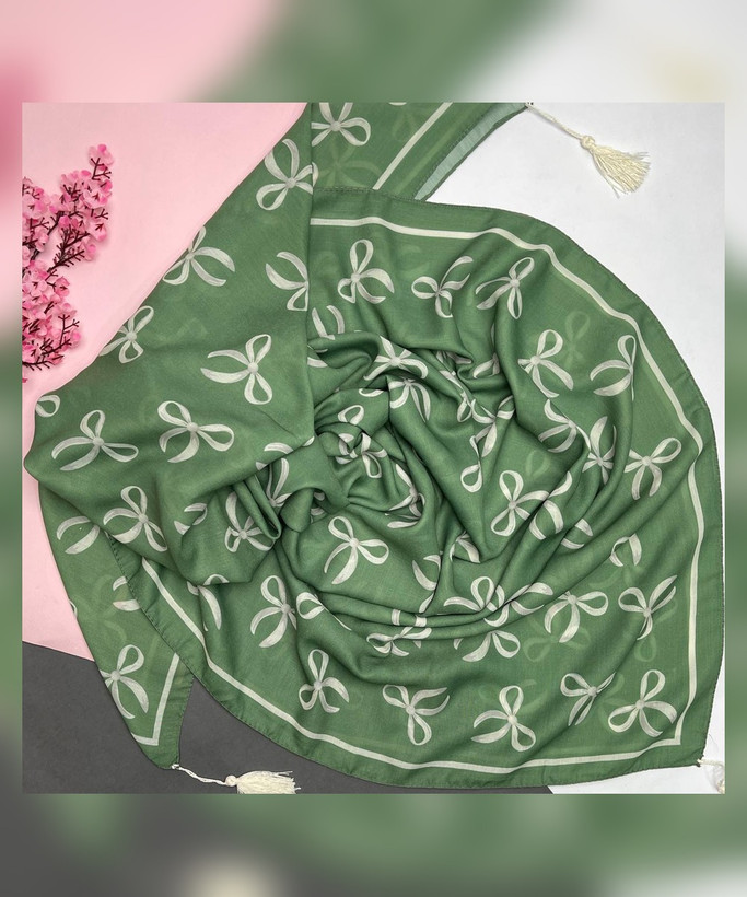 روسری اسپان طرح پاپیون قواره 130