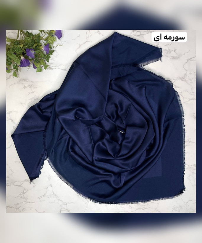 روسری نخ بامبو دورو قواره 140