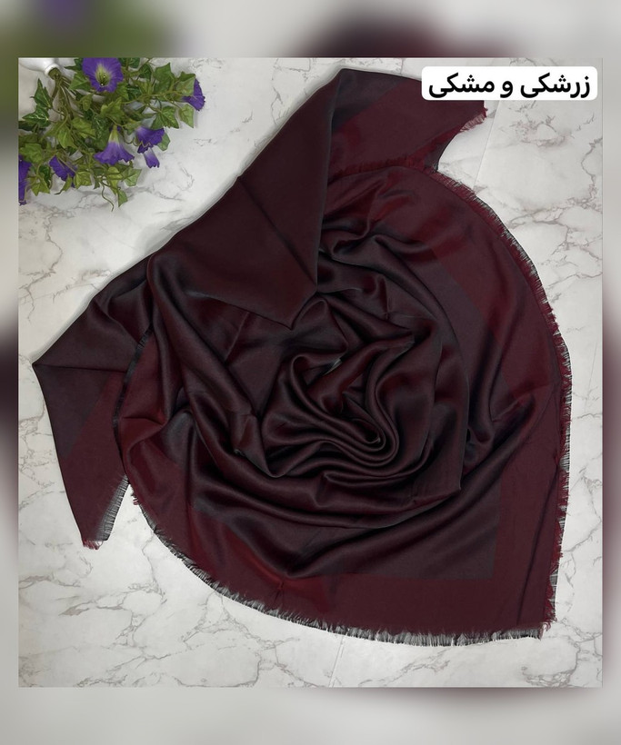 روسری نخ بامبو دورو قواره 140
