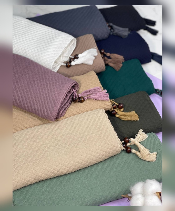 روسری نخ پلیسه مربعی قواره 135