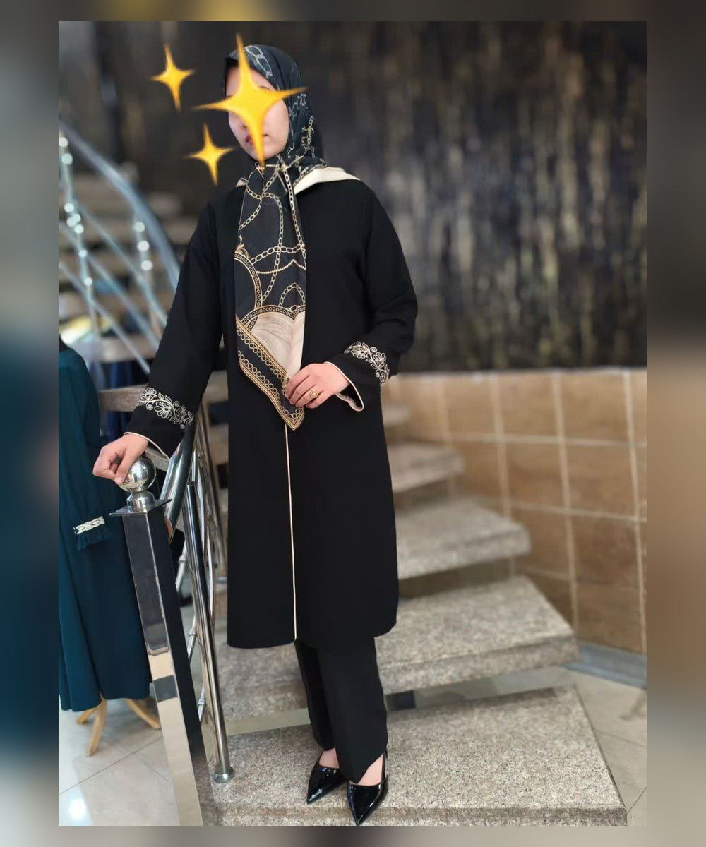 مانتو شقایق جنس شانتون