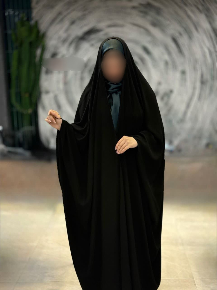 چادر عربی ساده جنس ژرژت کره