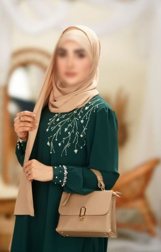 عبا خورشید جنس کرپ الیزه