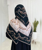 روسری کرپنخ طرح زرنگار قواره ۱۴۰