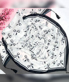 ست کیف و روسری طرح پاپیون – کیف کوچک